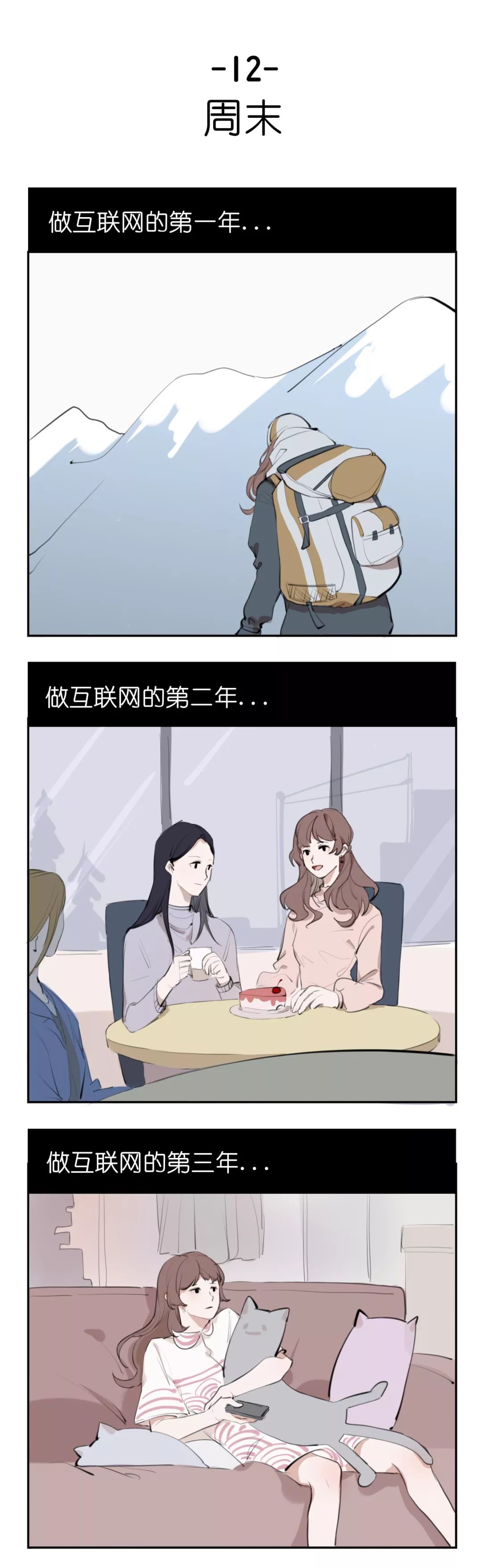 做互联网第一年,第二年,第三年……